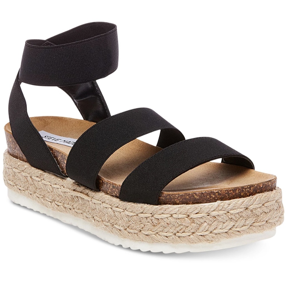 Steve Madden Women's Kimmie Flatform Espadrille Sandals